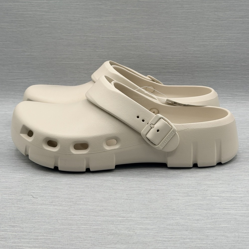 Birkenstock EUR 44 Biege Recovery Clogs Men's 11 Birki Flow EVA Sports - Picture 3 of 13